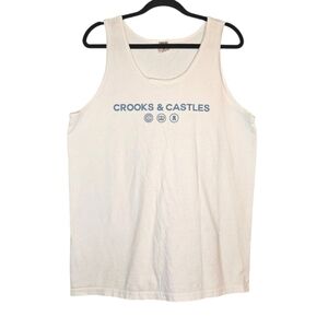 Crooks And Castles Venetian Medusa Design Tank Size L